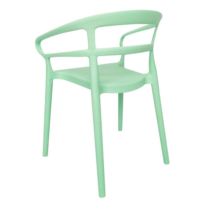 DX981 Bolero Mateo Caféstoelen Mintgroen (2 stuks)