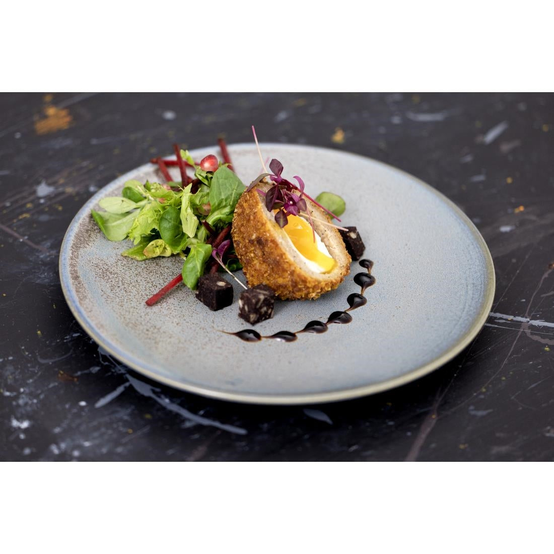 FU171 Olympia Ember Blauwe Coupe Borden 230mm (6 Stuks)