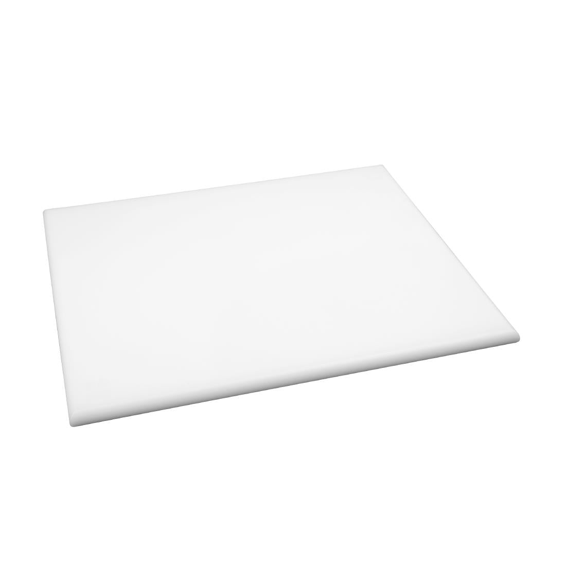 J044 Hygiplas HDPE snijplank wit 600x450x25mm