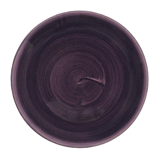 DX060 Churchill Stonecast Patina Cobalt Deep Purple Evolve Coupe Bord 22cm (12 stuks)