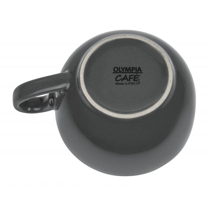 GK075 Olympia Café koffiekoppen grijs 23cl (12 stuks)