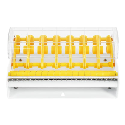 JC814 Hygiplas 1" metalen multi-etikettendispenser