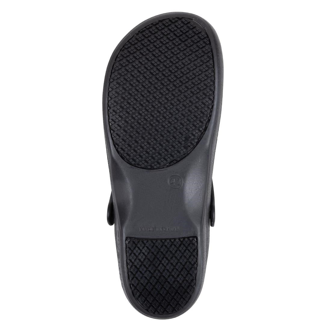 B979-4445 Nisbets Essentials koksklompen zwart 44/45