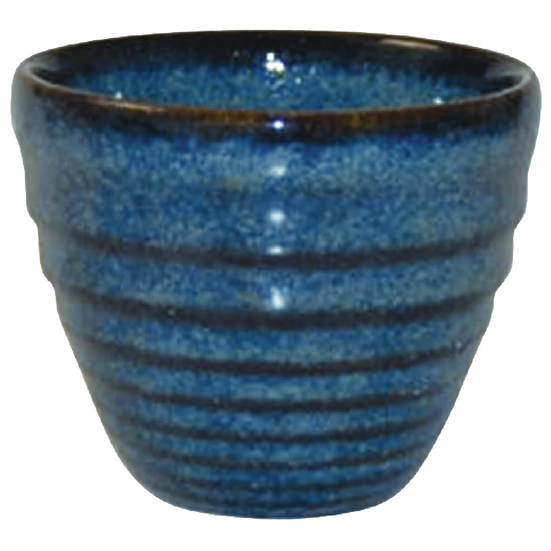 DL418 Churchill Sapphire Blue Ripple Dipper Pot 113ml (12 stuks)
