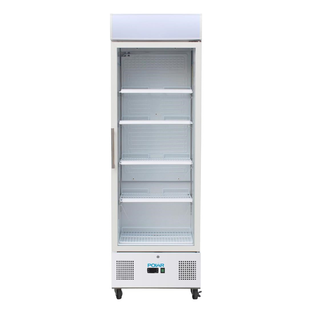 DM076 Polar G-serie display koeling 336L wit