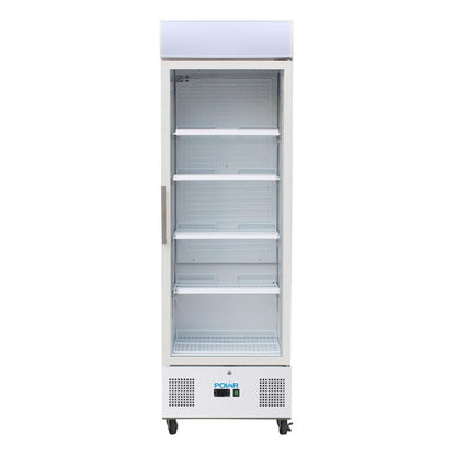 DM076 Polar G-serie display koeling 336L wit