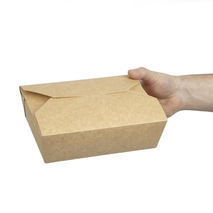 FA365 Colpac recyclebare kraft magnetronbestendige voedseldozen 1950ml (200 stuks)