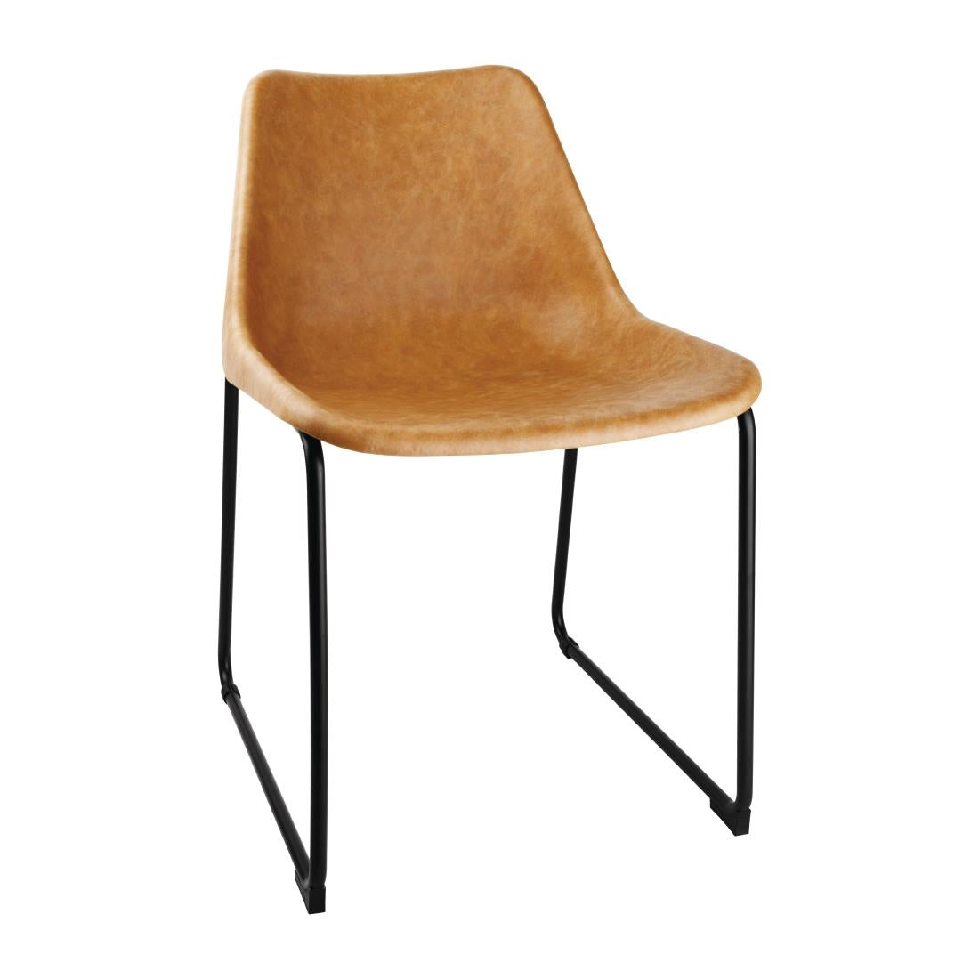 FB882 Bolero Rodeo Bijzetstoelen Camel (2 stuks)
