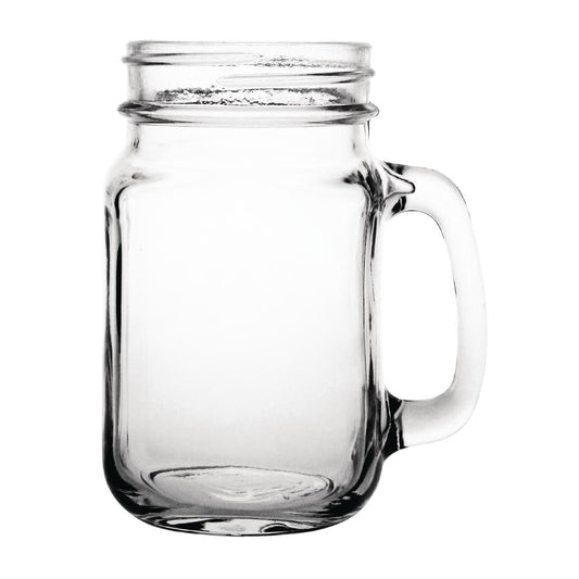 CE678 Olympia mason jar drinkglazen 450ml (12 stuks)