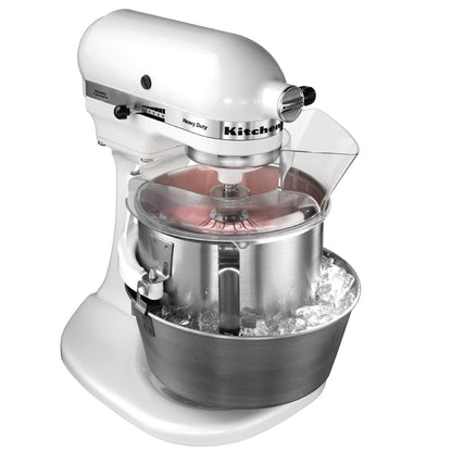 J498 KitchenAid K5 planetaire mixer wit 4,8L 5KPM5EWH