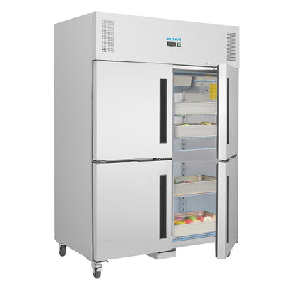 CW196 Polar G-serie opstaande dubbele stabiele deur gastro vriezer 1200ltr