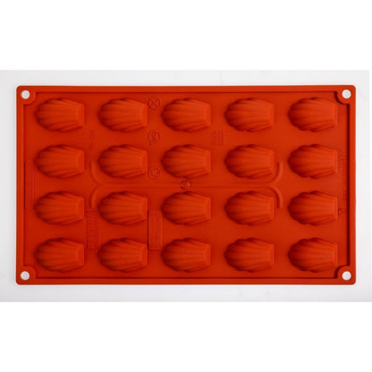 N939 Pavoni Formaflex siliconen bakvorm 20 mini-madeleines