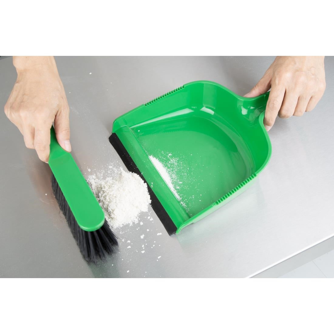 HZ841 Jantex Stoffer en Blik Set - Groen