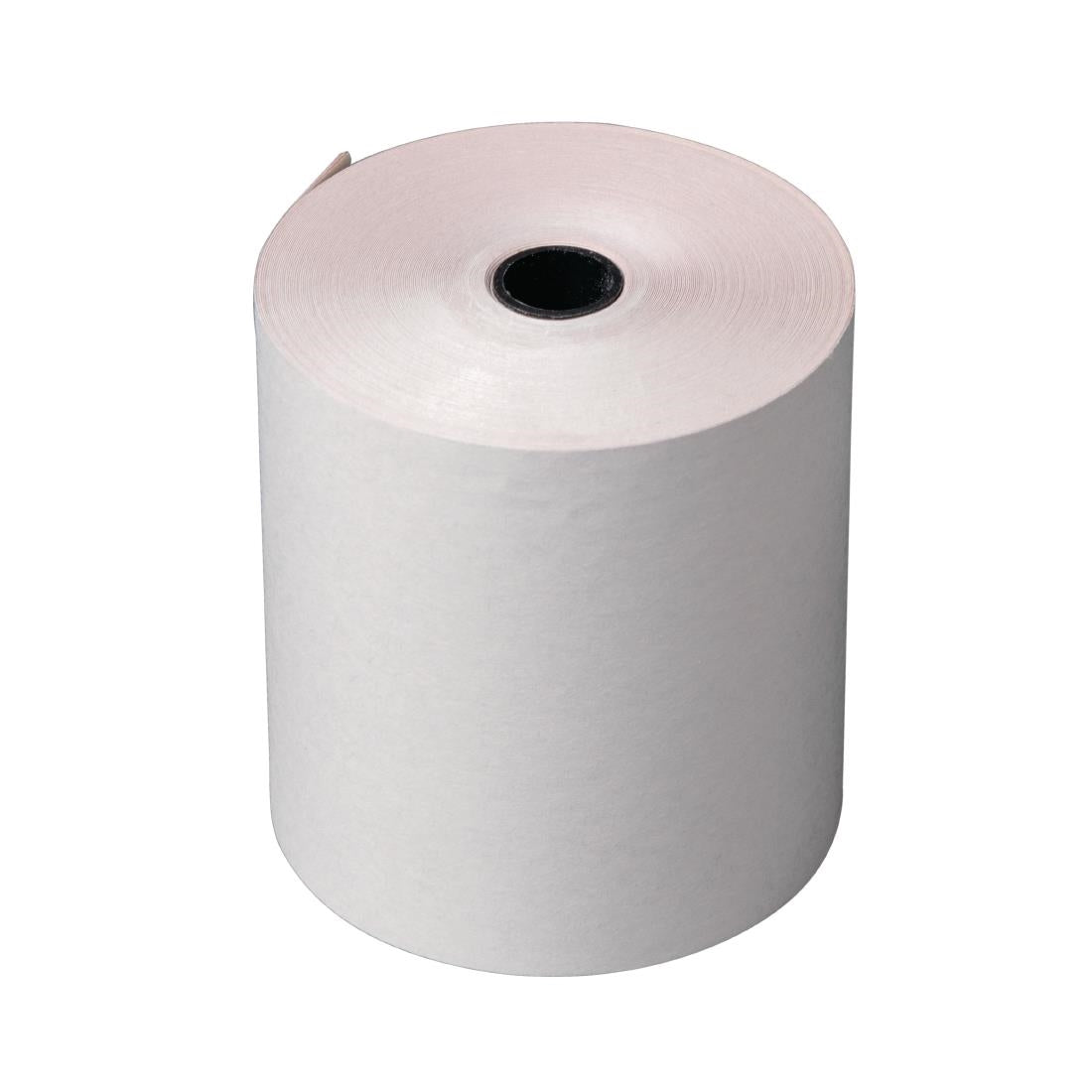 DK597 Olympia Printerrol 3-Laags Wit/Roze/Geel 75 x 70mm (20 stuks)