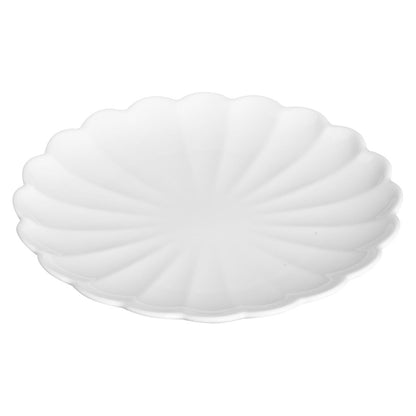 JB393 Olympia Bloom Geschulpte Borden Wit 175mm (6 stuks)