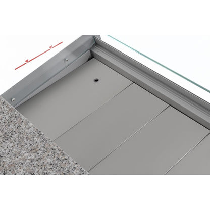 FP924-100 Zoin Tibet Serve Over Counter Grijs 1000mm