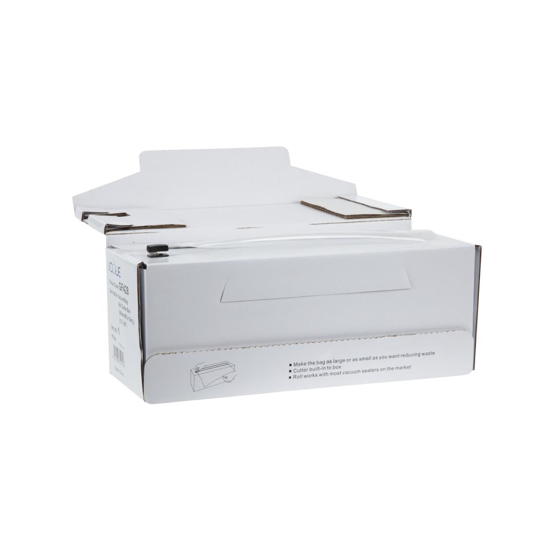GF428 Vogue vacumeerzakken op rol met dispenser 30cm x 15m