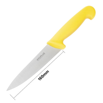 C815 Hygiplas koksmes 16cm geel
