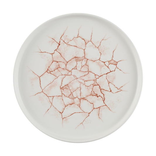 CX689 Churchill Studio Prints Kintsugi Coral Borden 260mm (6 stuks)