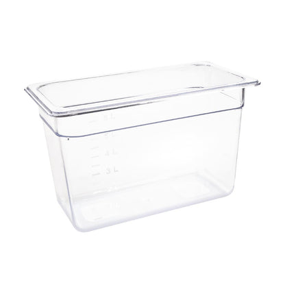 U235 Vogue polycarbonaat bak transparant GN 1/3 200mm
