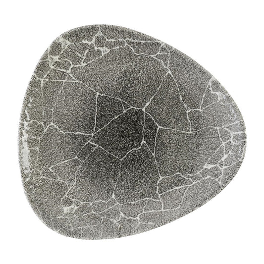 DX810 Churchill Kintsugi Reverse Quartz Black Lotus Bord 25.4cm (12 stuks)