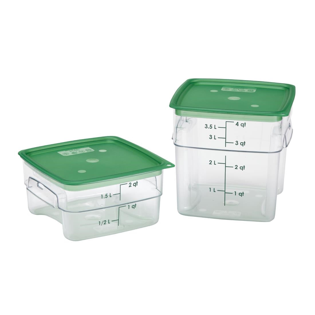 CU144 Cambro FreshPro groen deksel 190 x 190 mm