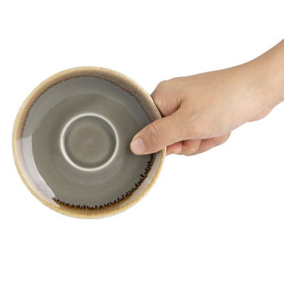 HC389 Olympia Kiln Espressoschotels Grijs 11,5cm (6 Stuks)