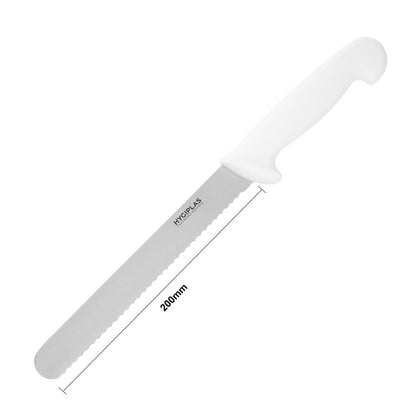 C882 Hygiplas broodmes 20,5cm wit