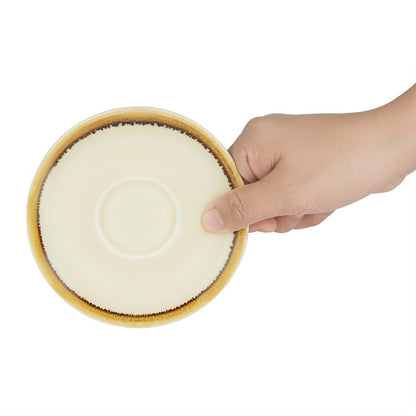 GP329 Olympia Kiln Espressoschotels Zandsteen 11,5cm (6 Stuks)
