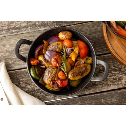 GJ554 Olympia gietijzeren skillet pan 180(Ø)mm