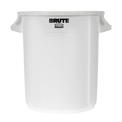 L651 Rubbermaid Brute ronde container wit 37,9Ltr
