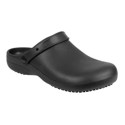 B979-4445 Nisbets Essentials koksklompen zwart 44/45