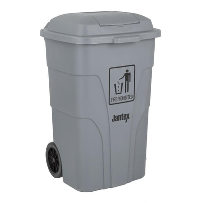 HC923 Jantex 120Ltr Container Met Voetpedaal Grijs