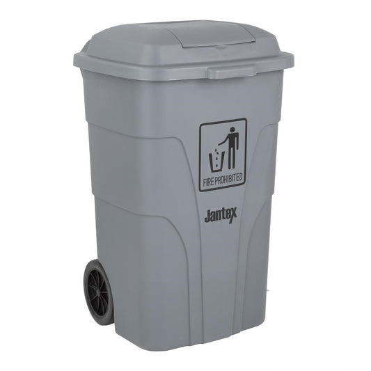 HC923 Jantex 120Ltr Container Met Voetpedaal Grijs
