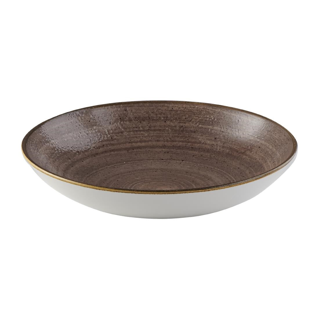 FS851 Churchill Stonecast Raw Brown Coupe Schalen 184mm (12 stuks)