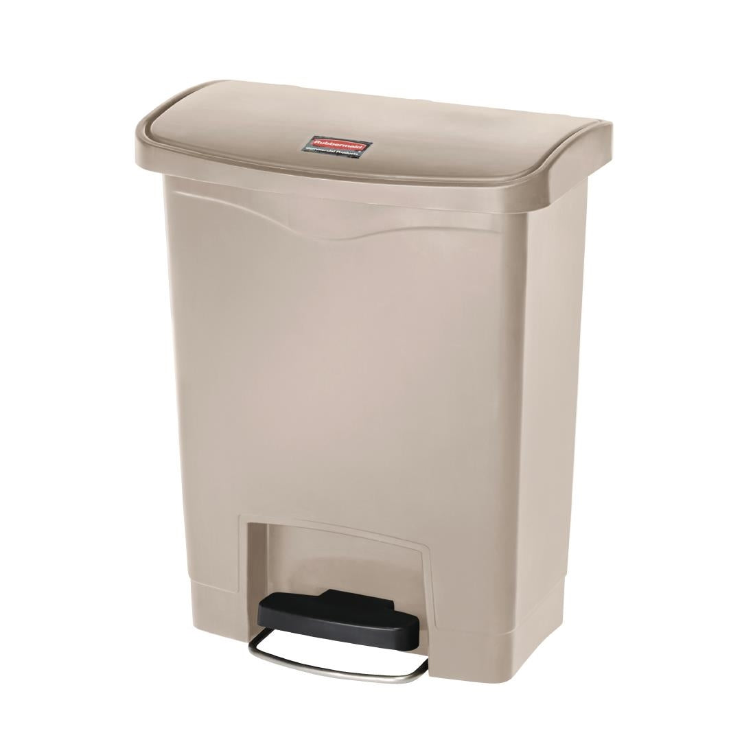 GL021 Rubbermaid Slim Jim Front Step pedaalemmer 30L beige
