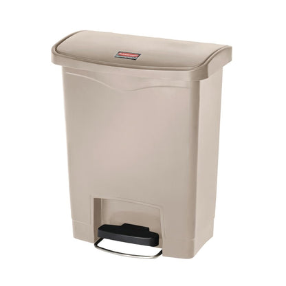 GL021 Rubbermaid Slim Jim Front Step pedaalemmer 30L beige
