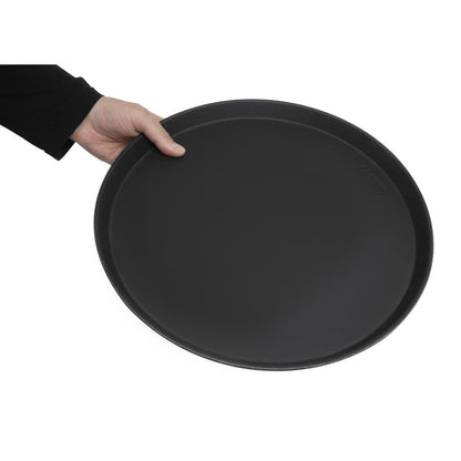 DM782 Cambro Camtread rond antislip glasvezel dienblad zwart 40,5cm