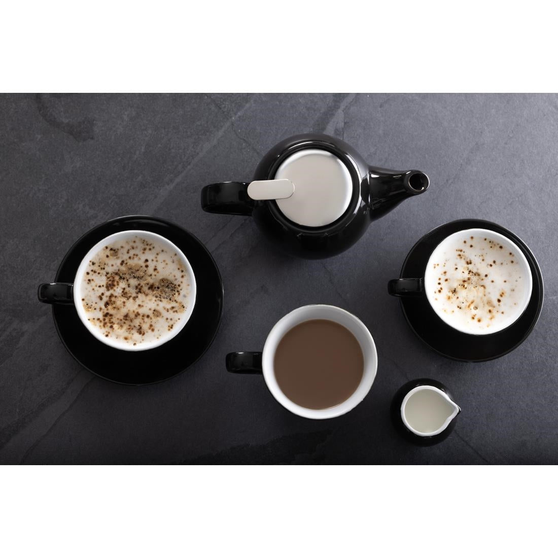 CU960 Olympia cafe aroma mok zwart - 230ml (6 stuks)
