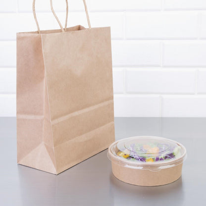 FB196 Fiesta Compostable ronde kraft saladeschaal 50cl (300 stuks)