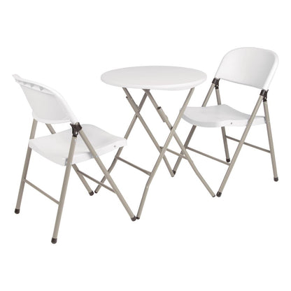 CE692 Bolero opklapbare stoelen wit (2 stuks)