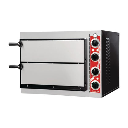 DS181 Gastro M Pisa pizzaoven met 2 kamers