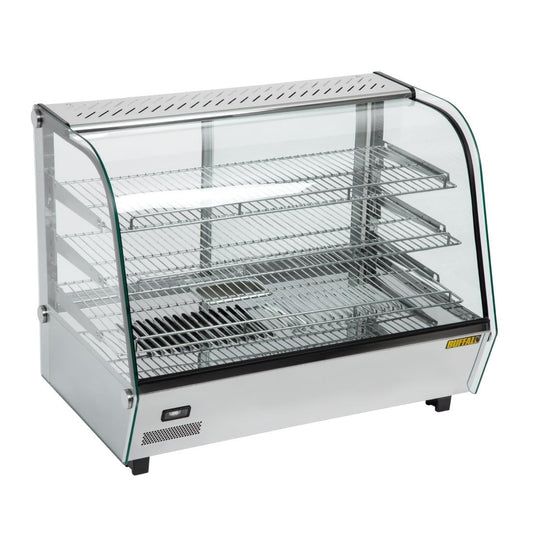 CD232 Buffalo warmhoudvitrine 160L 67(h) x 86,8(b) x 56,8(d)cm