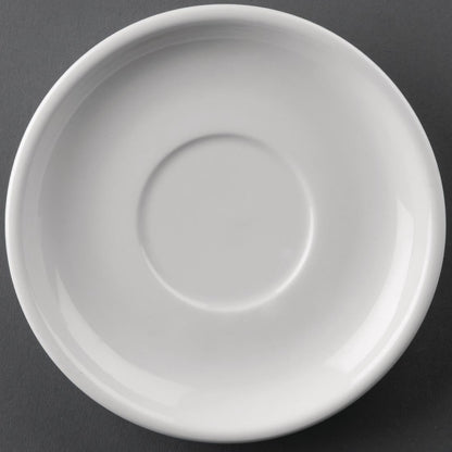 S376 SPECIALE AANBIEDING Athena Hotelware stapelbare theekoppen en schotels (24 stuks)