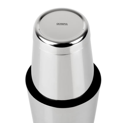 HY108 Olympia Tin On Tin Cocktailshaker Roestvrij Staal 500/900ml