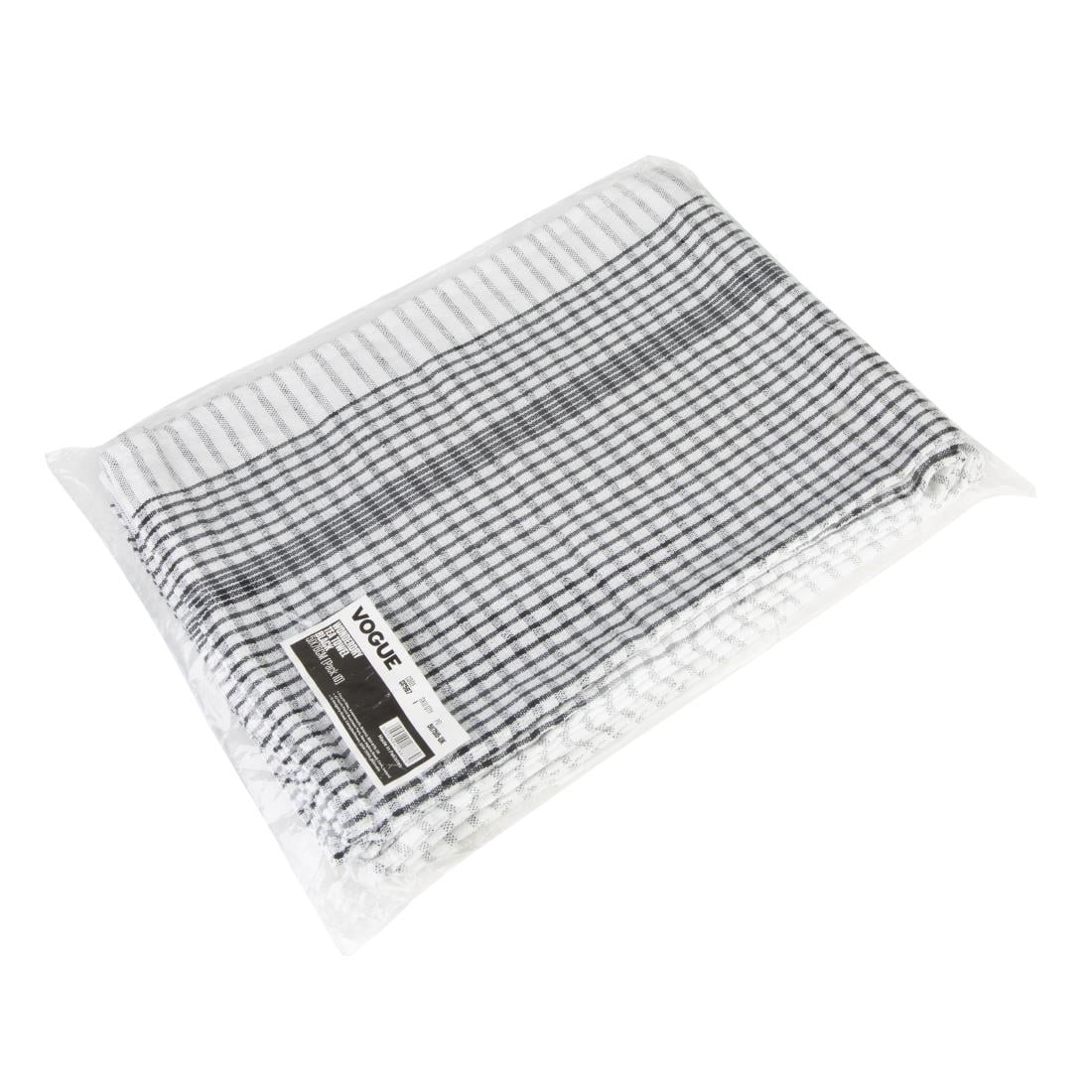CC597 Vogue Wonderdry theedoeken zwart (10 stuks)