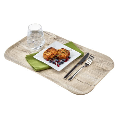 DM122 Cambro Versa dienblad 32x53cm rechthoekig rustiek decor licht eiken