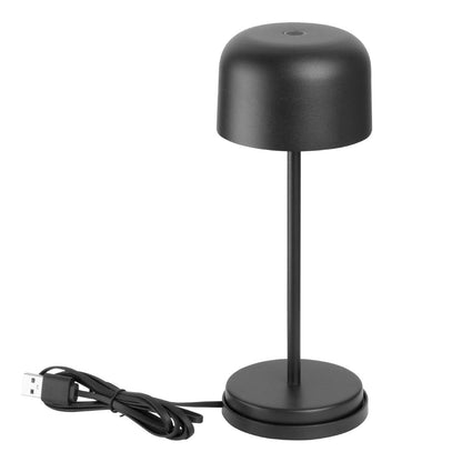 HZ200 Olympia Siena Tafellamp Ronde Koepel Zwart 200mm