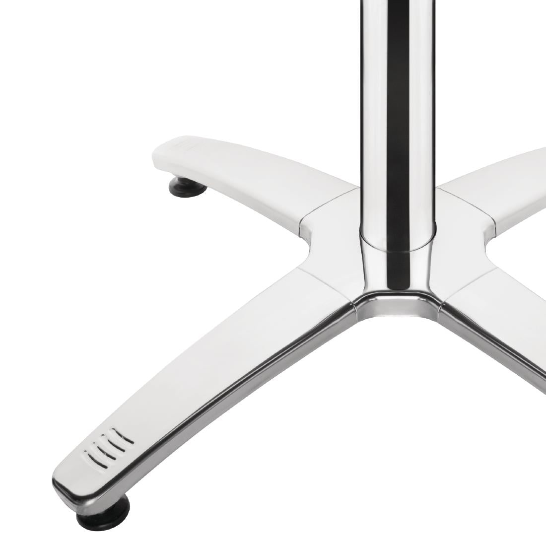 DN641 Bolero aluminium tafelpoot 68(h) x 65(b)cm