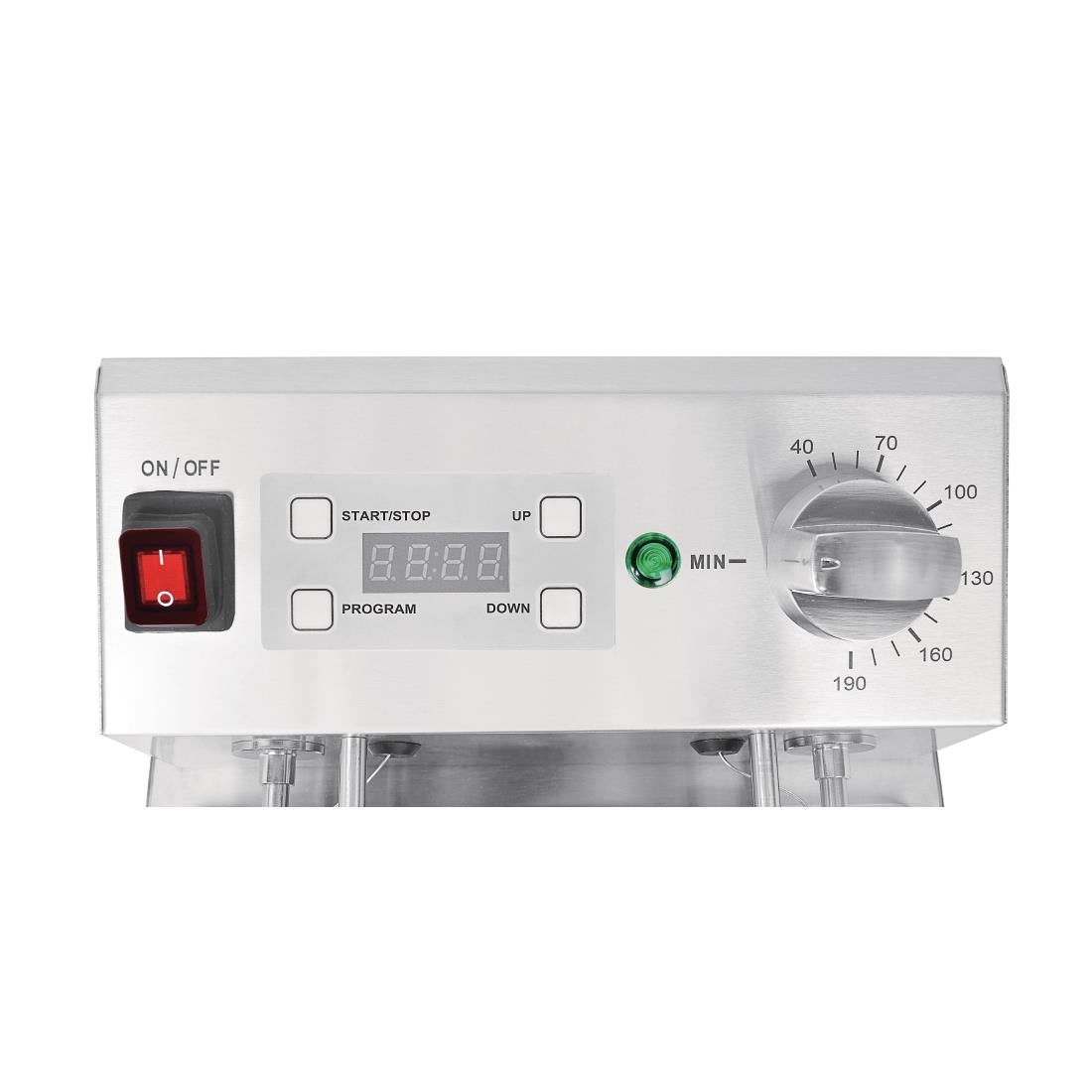 FC374 Buffalo enkelvoudige tank enkele mand 8ltr aanrecht friteuse met timer 2.9kw